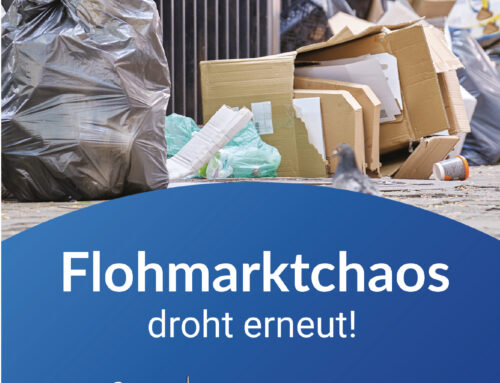 Flyer „Flohmarktchaos“