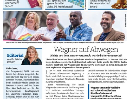 Blauer Bote – Ihre Zeitung für die Hauptstadt – Aktuelle Ausgabe Sommer/Herbst 2024