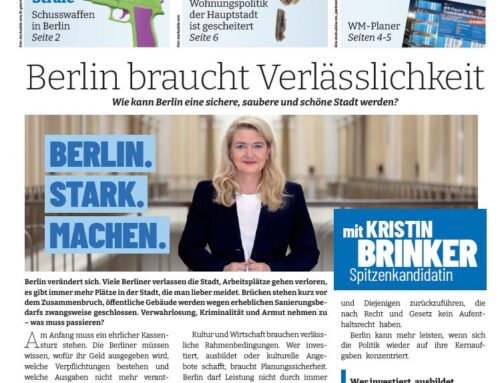 Blauer Bote – Ihre Zeitung für die Hauptstadt – Aktuelle Ausgabe Sommer 2026