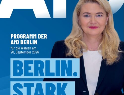 PROGRAMM DER AfD BERLIN für die Wahlen am 20. September 2026